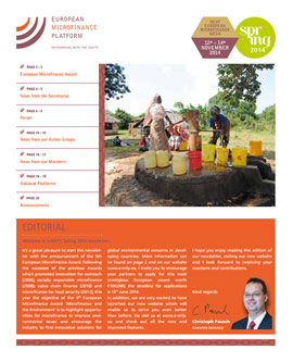e-MFP Spring 2014 newsletter cover
